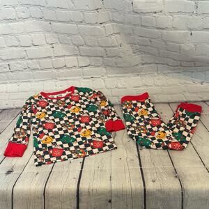 Fender Creations Holiday Smiley Face Bamboo Pajama Set